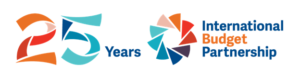 logo of International Budget Partnership and 25 years